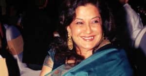 Actress Moushumi Chatterjee Mid