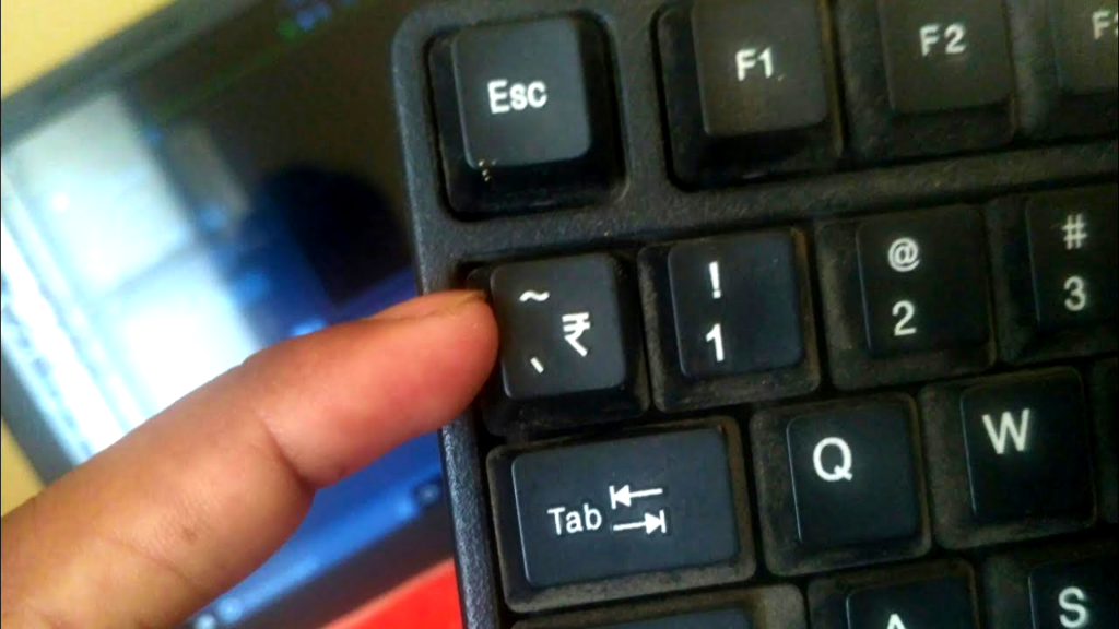 How to type rupee symbol in keyboard