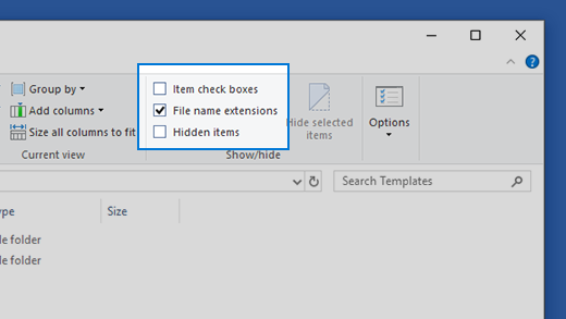 What is the extension of word file