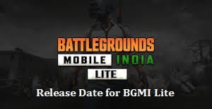 What is the BGMI Lite India release date