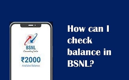 bsnl balance check number