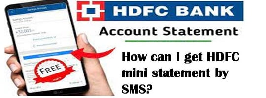 hdfc balance check number