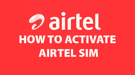 how to activate airtel sim