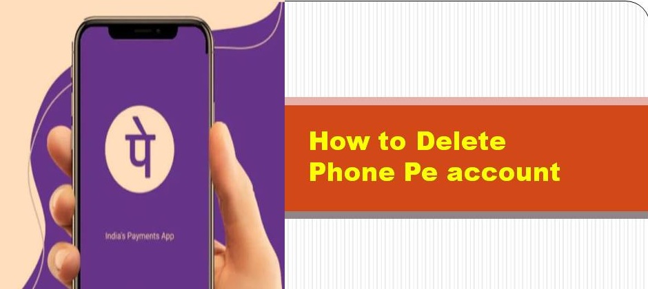 how to delete phonepe account