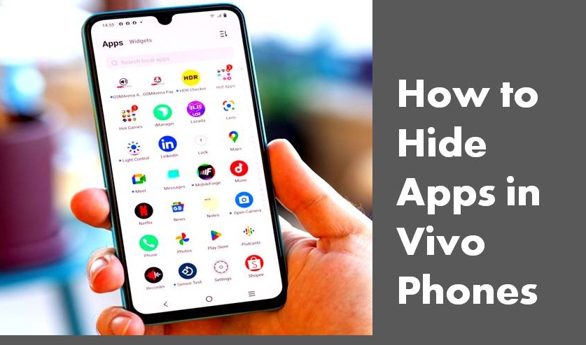 how to hide apps in vivo