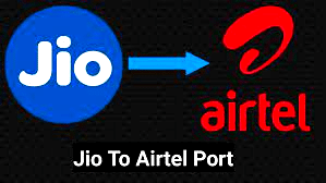 how to port to jio from airtel