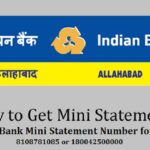 Indian Bank Mini Statement Number Overview