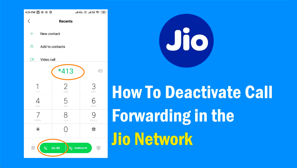 jio call forwarding deactivate code