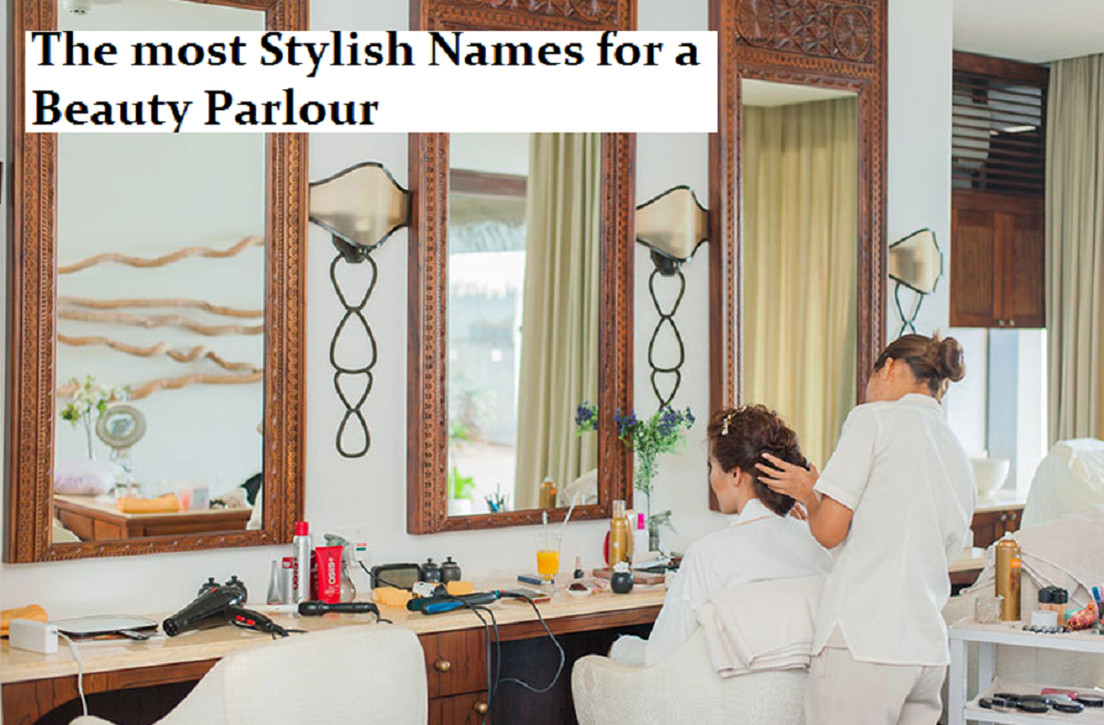 stylish names for beauty parlour